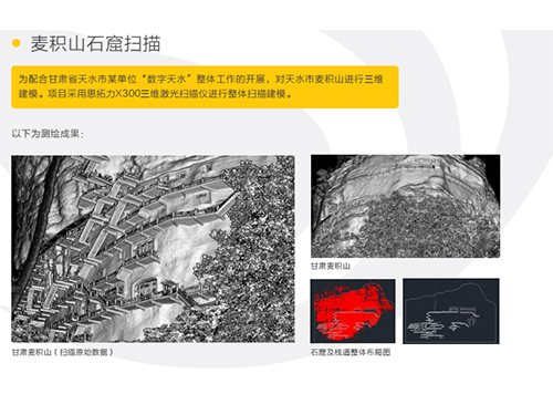 麥積山石窟掃描